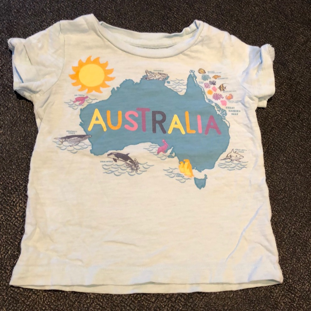 Australia Peek tshirt 2T